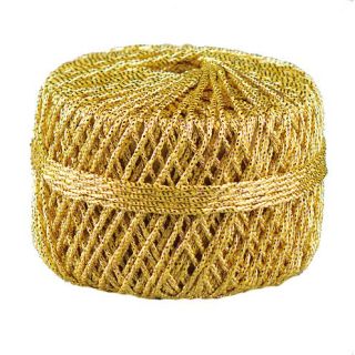 Stickgarn, Cordonnet, Dekokrodel Ø 2,0mm, 10m Gold