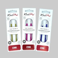ZING austauschbare Alu-Rundstricknadelspitzen 13cm / 5"