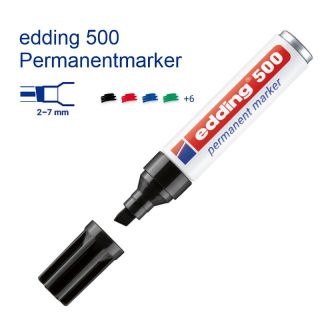 Edding 500 Permanentmarker Keilspitze 2-7 mm