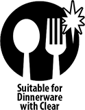 Dinnerware Safe with Clear Glaze – mit transparenter Klarglasur für Geschirr geeignet