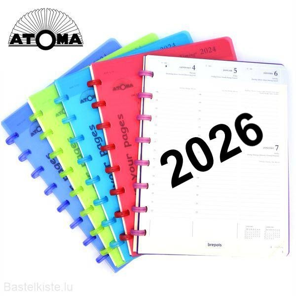 ATOMA AGENDA 2026, 171×222 (A5)