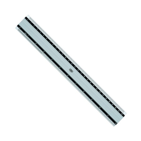 Metall Lineal, 30cm rutschfest