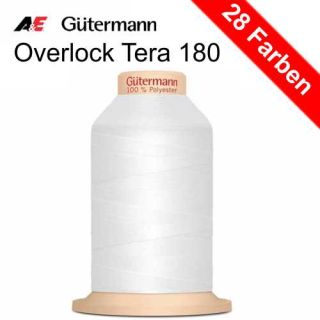 Gütermann Overlockgarn Tera 180, 2000 m, Serie 735884