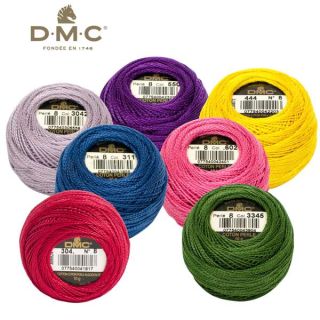 DMC Coton Perlé Perlgarn 116 Nr. 8, 10g Knäuel 116A wollzauber