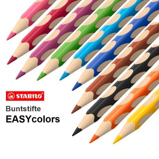 Einzelstifte STABILO Dreikant-Buntstift EASYcolors, bastelkiste.lu