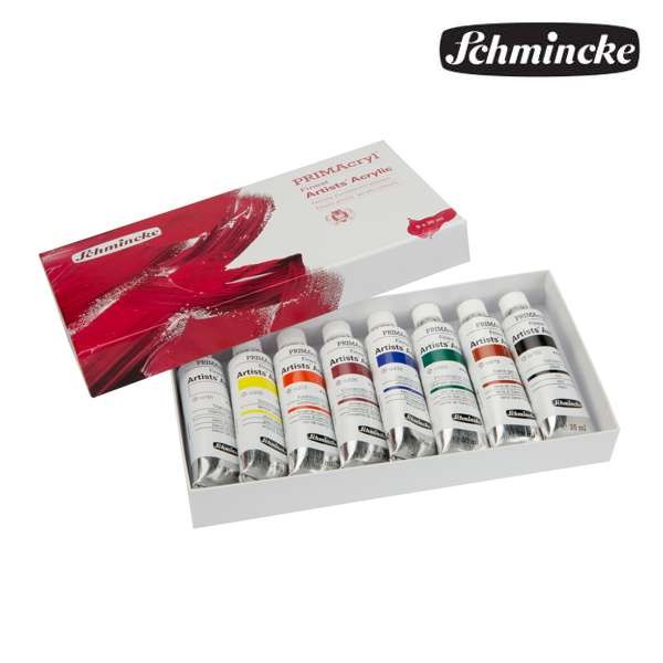 Feinste Künstler-Acrylfarbe 8er-Set PrimAcryl 8x35ml Set