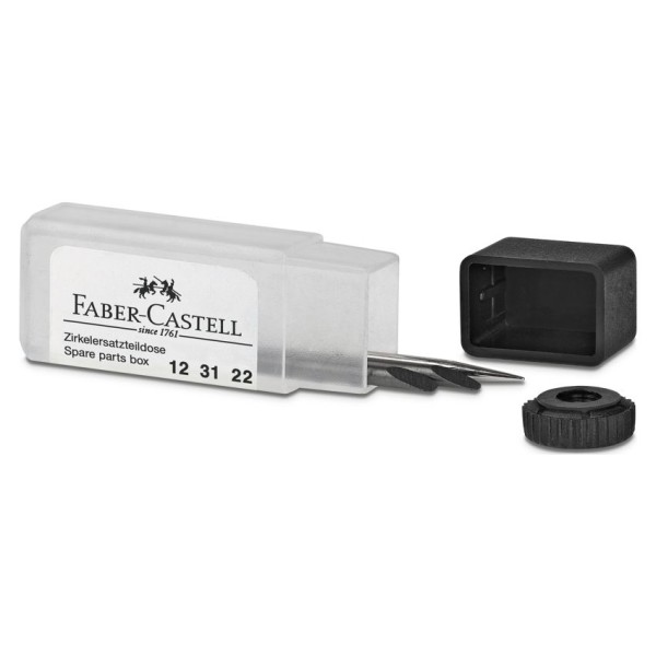 Zirkelersatzteildose, Ersatzteile, bastelkiste.lu