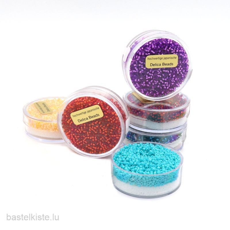 Japanische MIYUKI Delica Beads 11/0 – 2,0 mm, bastelkiste.lu