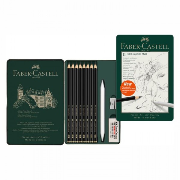 Faber Castell Pitt Graphite MATT Set - 11 teillig