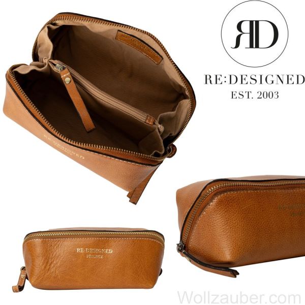 Re:Designed P36 Ledertasche Burned Tan/Brass
