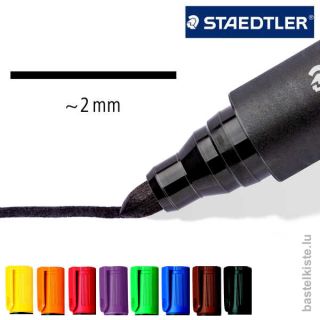 Permanent Marker Universalstift B 2,0 mm Rundspitze