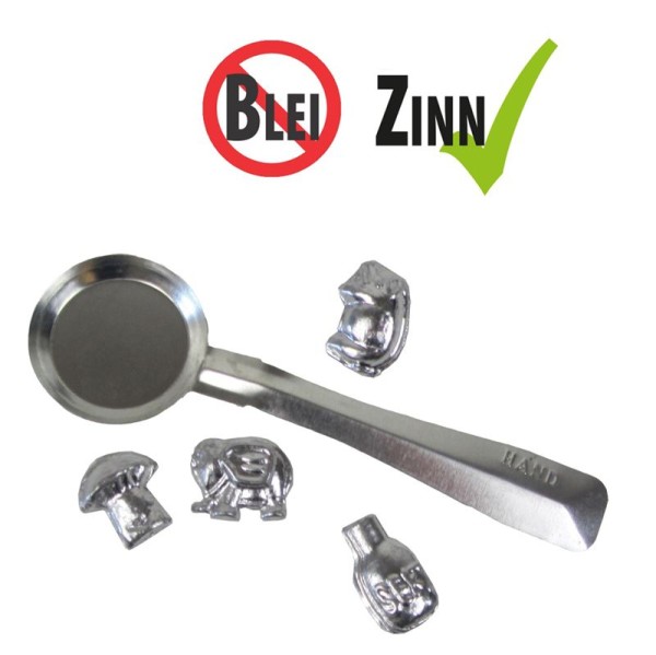 Zinngießset - Der Blick in die Zukunft