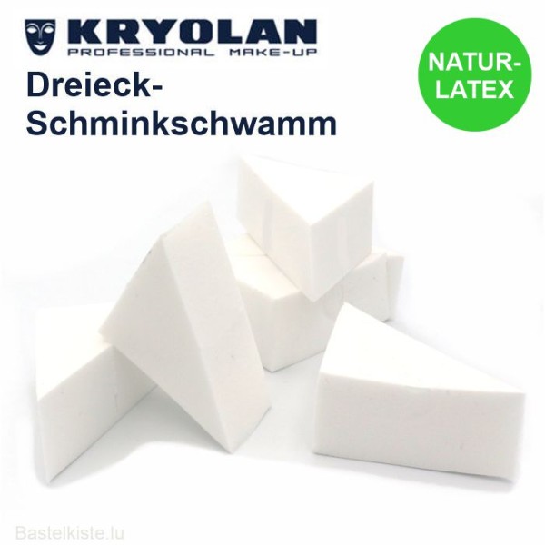 Kryolan Naturlatex Schwammecken 6 Stk.