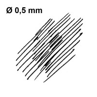 F Ø 0,5 mm, 199 schwarz