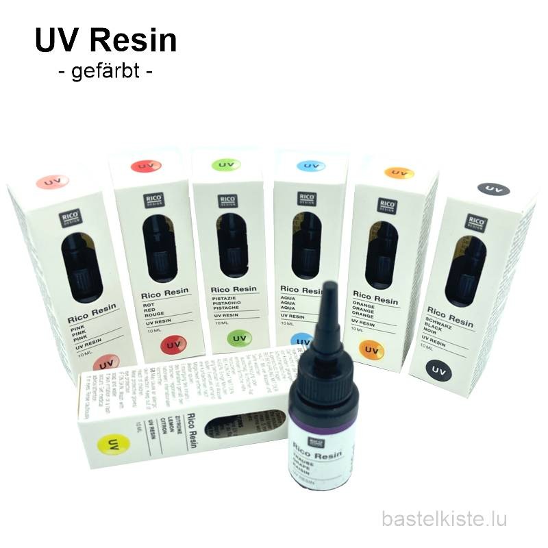 Farbiges UV Resin, Giessharz
