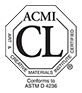 ACMI-Siegel CL (Cautionary Label, Warnhinweise beachten)