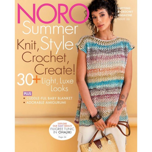 NORO Strickheft & Häkelheft, Knitting Magazine Nr. 26