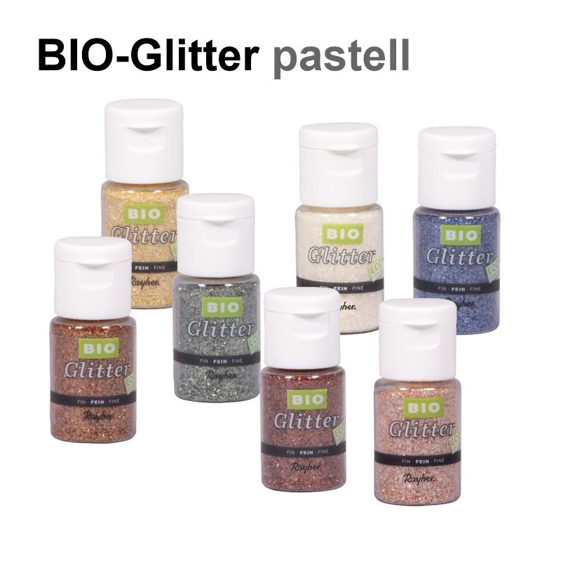 Bio-Glitter pastell Eco friendly