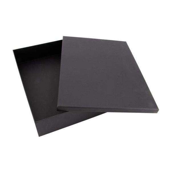 Schwarze Pappbox 253x353x64 mm, bastelkiste.lu