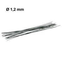 Steckdraht 30 cm, ø 1,2 mm grün lackiert
