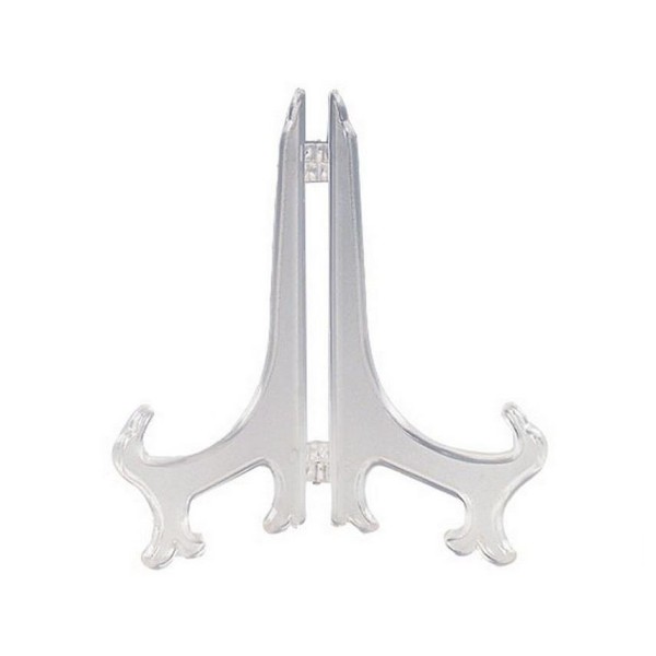 Tellerhalter, transparenter Kunststoff, bastelkiste.lu