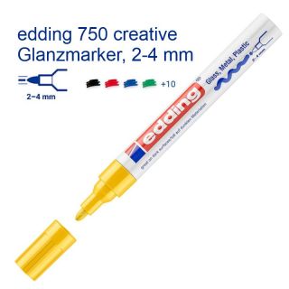Edding 750 creative Glanzmarker Rundspitze 2-4 mm