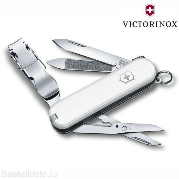 Victorinox Taschenmesser mit Nagelclip WHITE