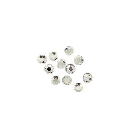 Schmucksteine, Strasssteine 2mm Rundform, 30 Stk.