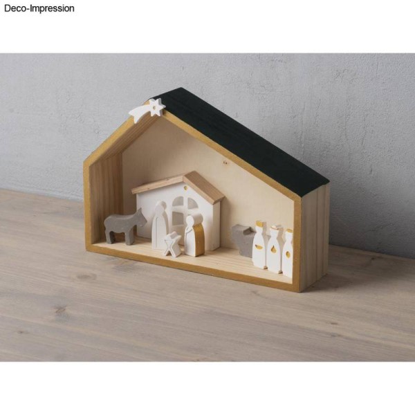 Skeadex Silikonform Krippe Weihnachten - Gießform Für Krippenfiguren DIY Basteln