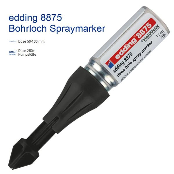 edding 8875 Bohrloch Spraymarker, Neongrün