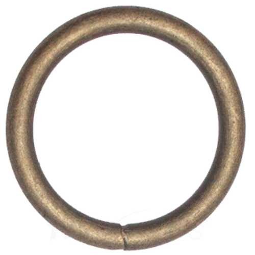 O-Ring, Rundring aus Stahl, Altmessing