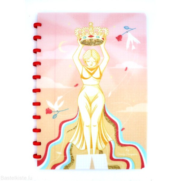 ATOMA DIN A4 Heft – Designerheft mit Design von Cindy Hergaux "Trounwiessel"