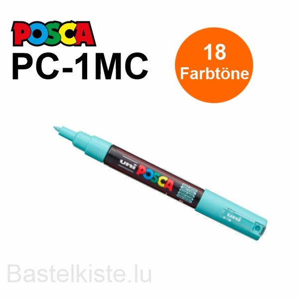 POSCA Paint Marker PC-1MC, Rundspitze extra fein Ø 0,7-1 mm