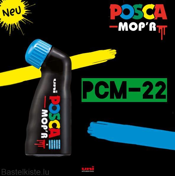 POSCA MOP&#039;R PCM-22, XXL Rundspitze Ø3-19mm