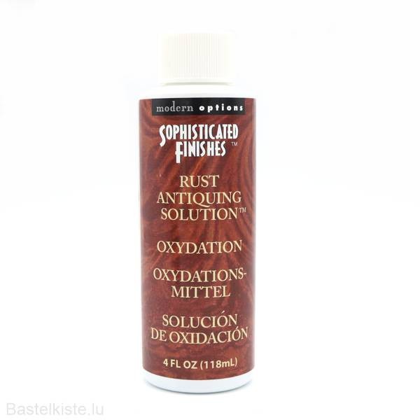 SOPHISTICATED FINISHES, Rost Oxydationsmittel 118ml, bastelkiste.lu