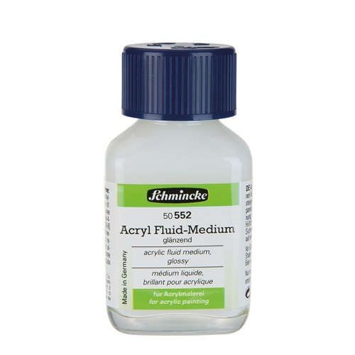 Schmincke Acryl Fluid-Medium glänzend 60ml, bastelkiste.shop