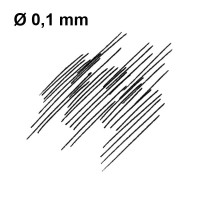 XS Ø 0,1 mm, 199 schwarz