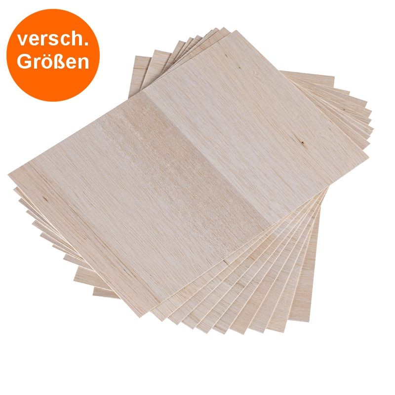 Balsabrettchen, BALSA Holzbrett DIN A4