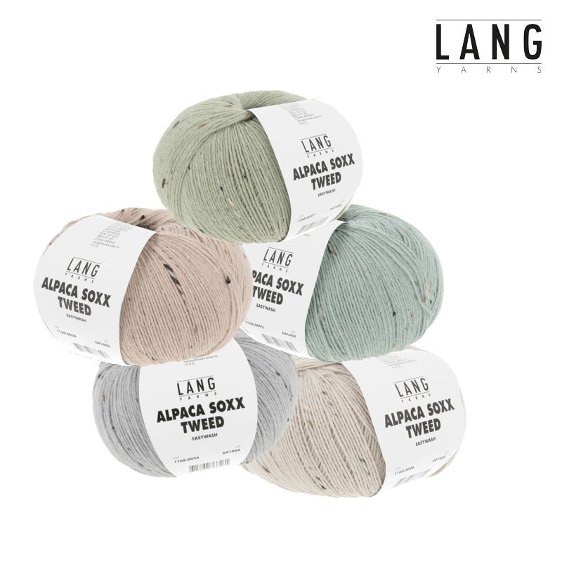Lang Yarns APLACA SOXX TWEED easywash 100g