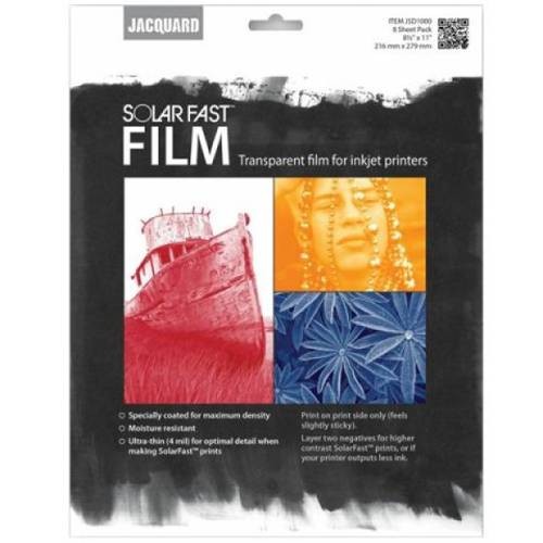 Jacquard SOLARFAST, Transparent-FILM INKJET