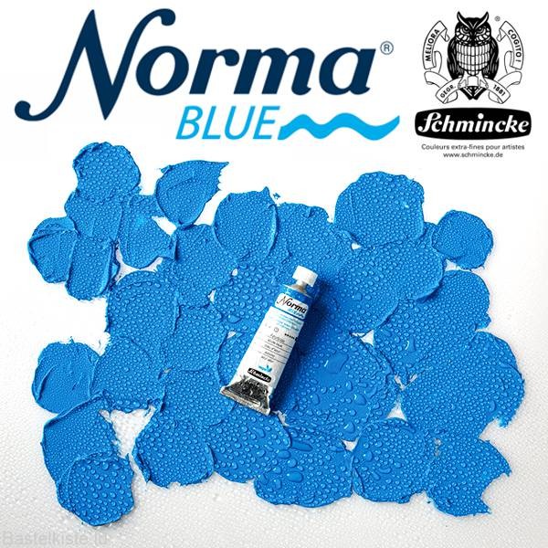 Schmincke wasservermalbare Ölfarbe Norma Blue 35ml