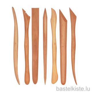 Modellierhölzer aus Wacholderholz 20 cm