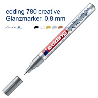 Edding 780 creative Glanzlack-Marker Rundspitze 0,8 mm