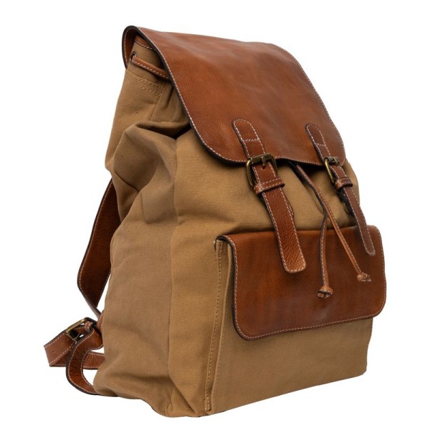 Project 55 Backpack – Handgefertigter Rucksack aus Leder & Canvas