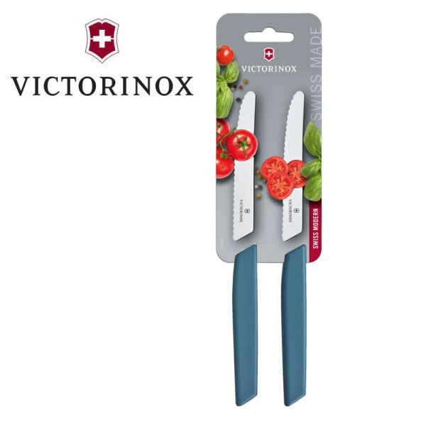 Swiss Modern Tomaten- und Tafelmesser-Set, 2-teilig