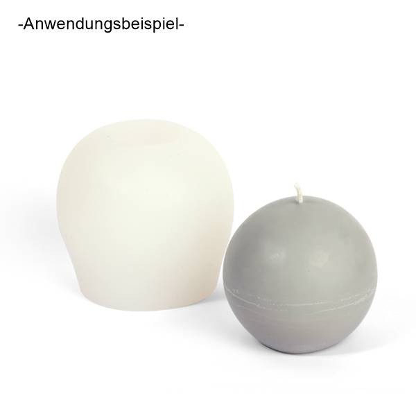 Silikonform, Kerzenform Kugel "Sphère"