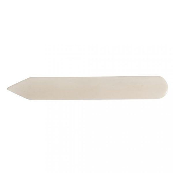 Falzbein, Falzmesser aus Knochen 120mm lang, bastelkiste.lu