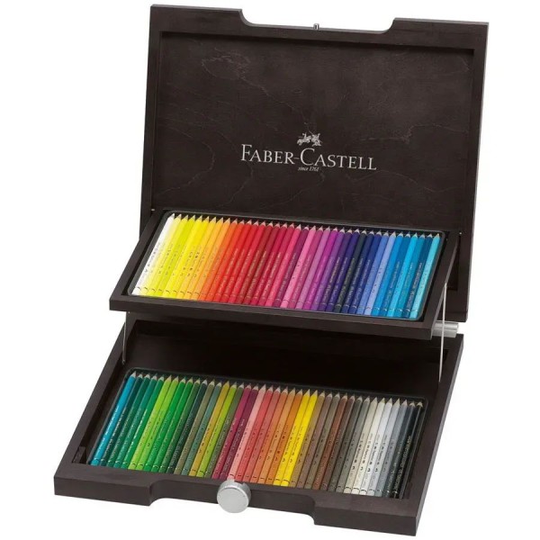 Faber Castell 72er Polychromos Holzkoffer