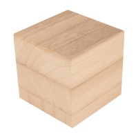 Artemio Holzwürfel 100 mm massiv für Bastelideen
