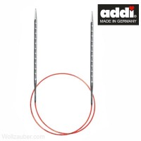 addiNovel 60 cm Rundstricknadeln, Feinstricknadel mit Viereckigem Design